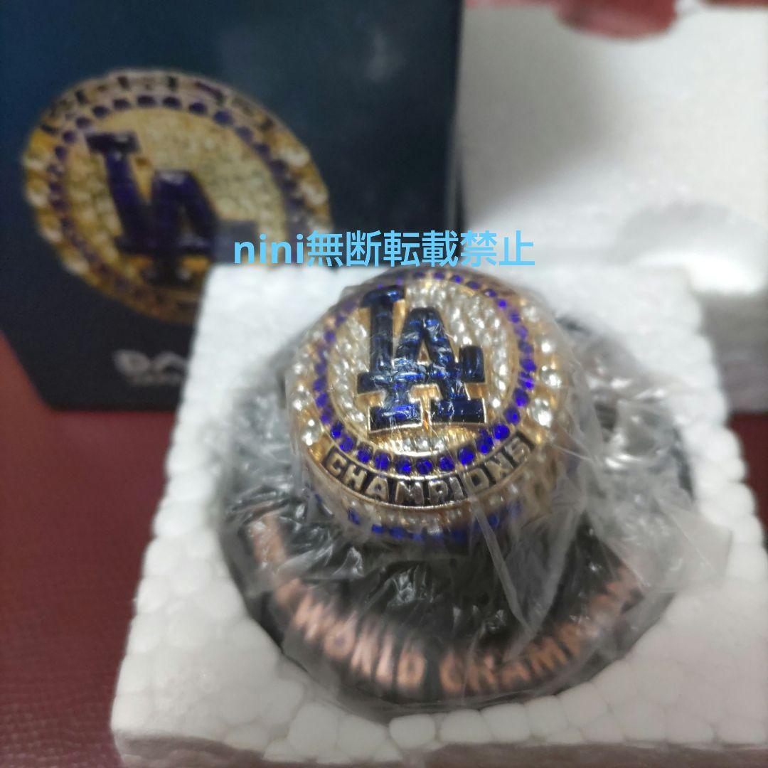 大谷翔平　チャンピオンリング　ドジャース　2024 レプリカ