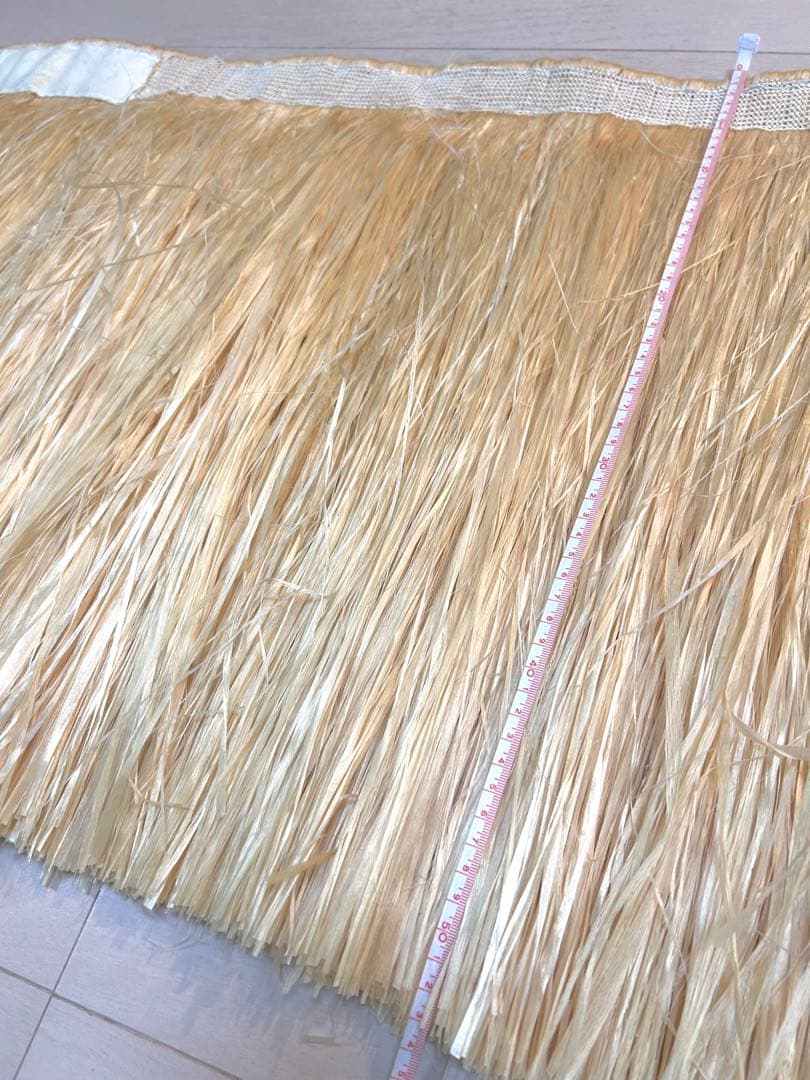 タヒチアンダンス　ショート　モレ　薄いベージュ