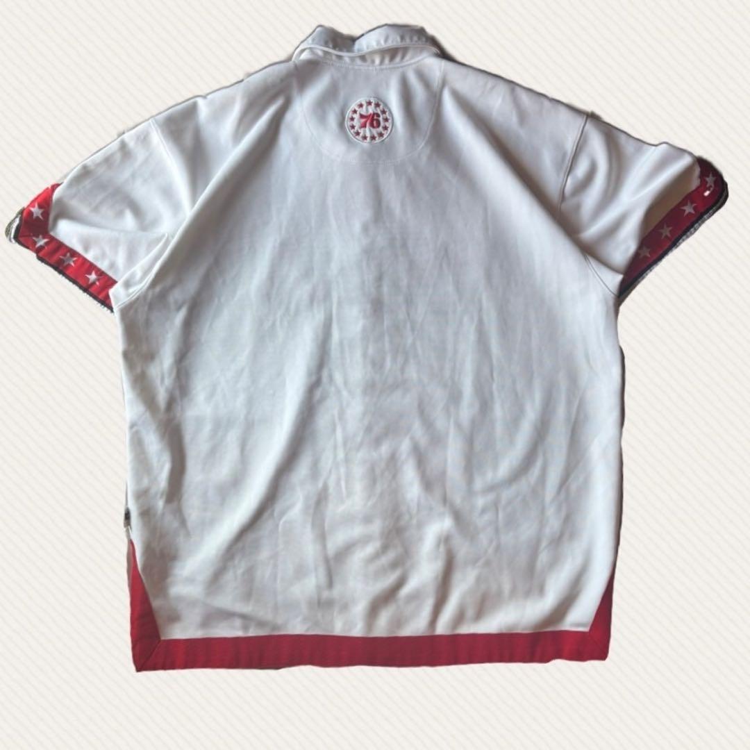 ウェア 90's Philadelphia 76ers shooting shirt