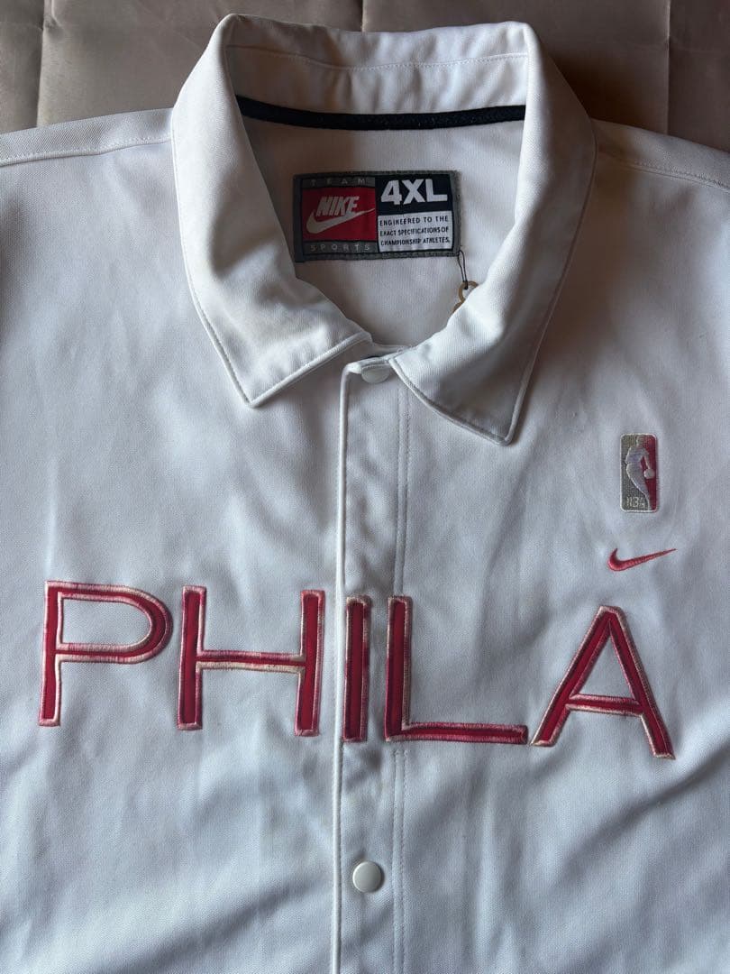 ウェア 90's Philadelphia 76ers shooting shirt