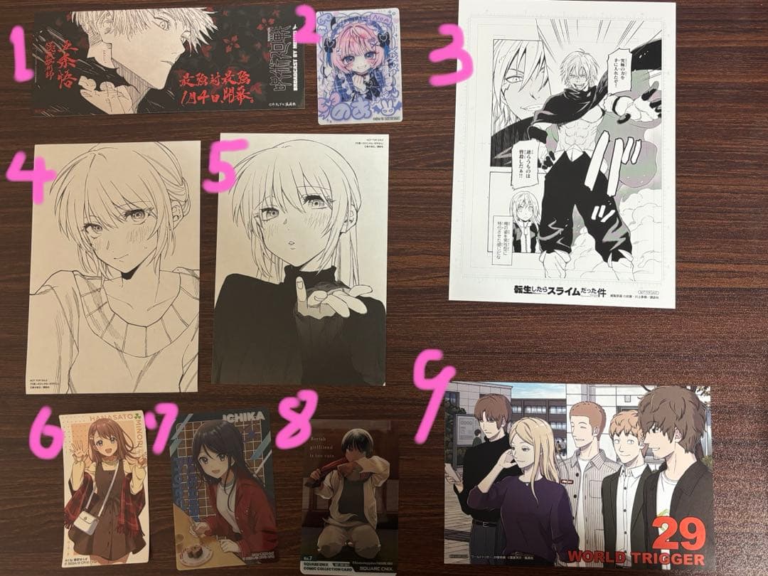 【商品の説明要チェック】いろんな作品の特典まとめ売り 50点 (バラ売り可)