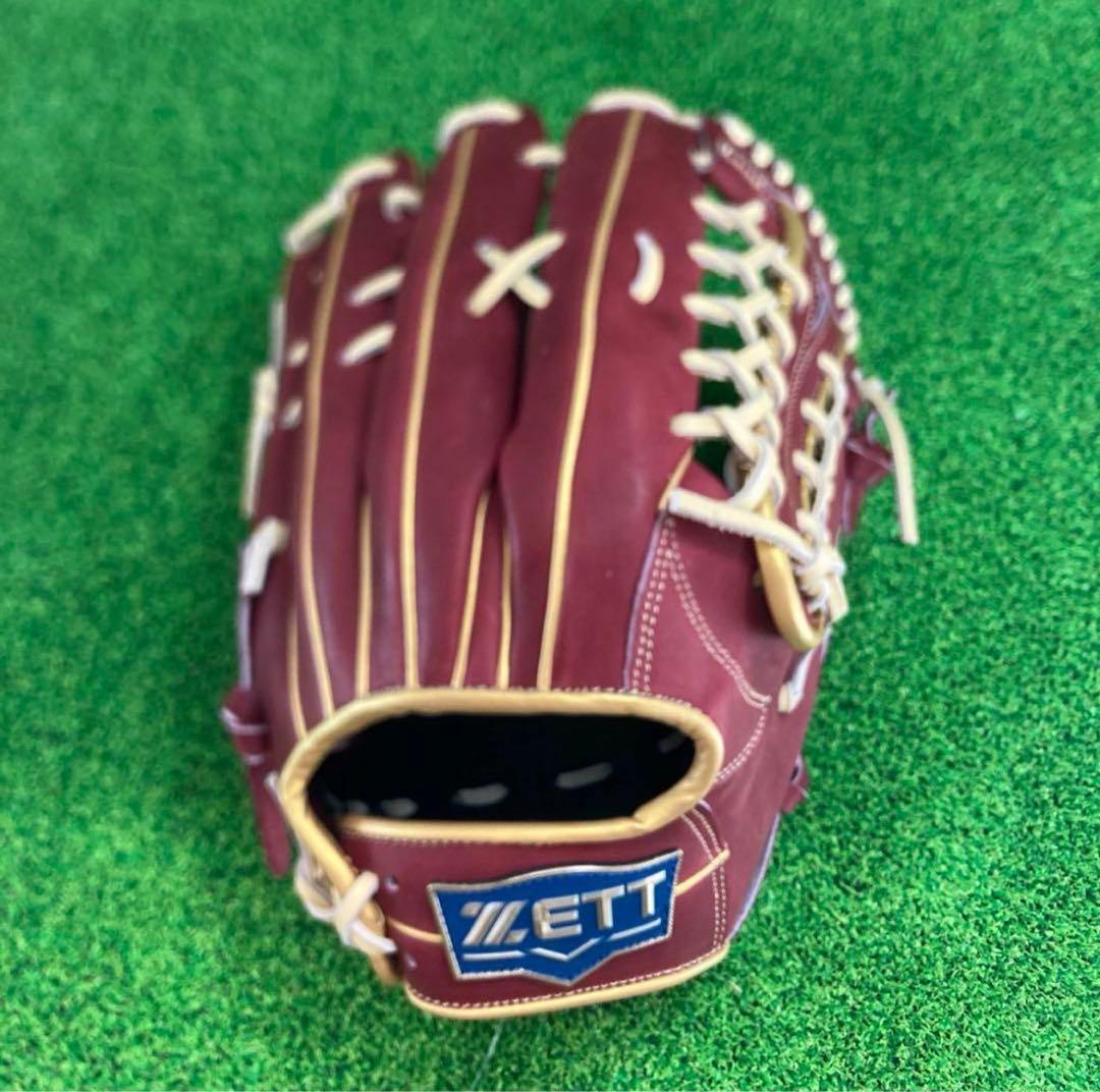 ZETT ゼット 外野手用 グローブ 海外 硬式野球 右投げ 962