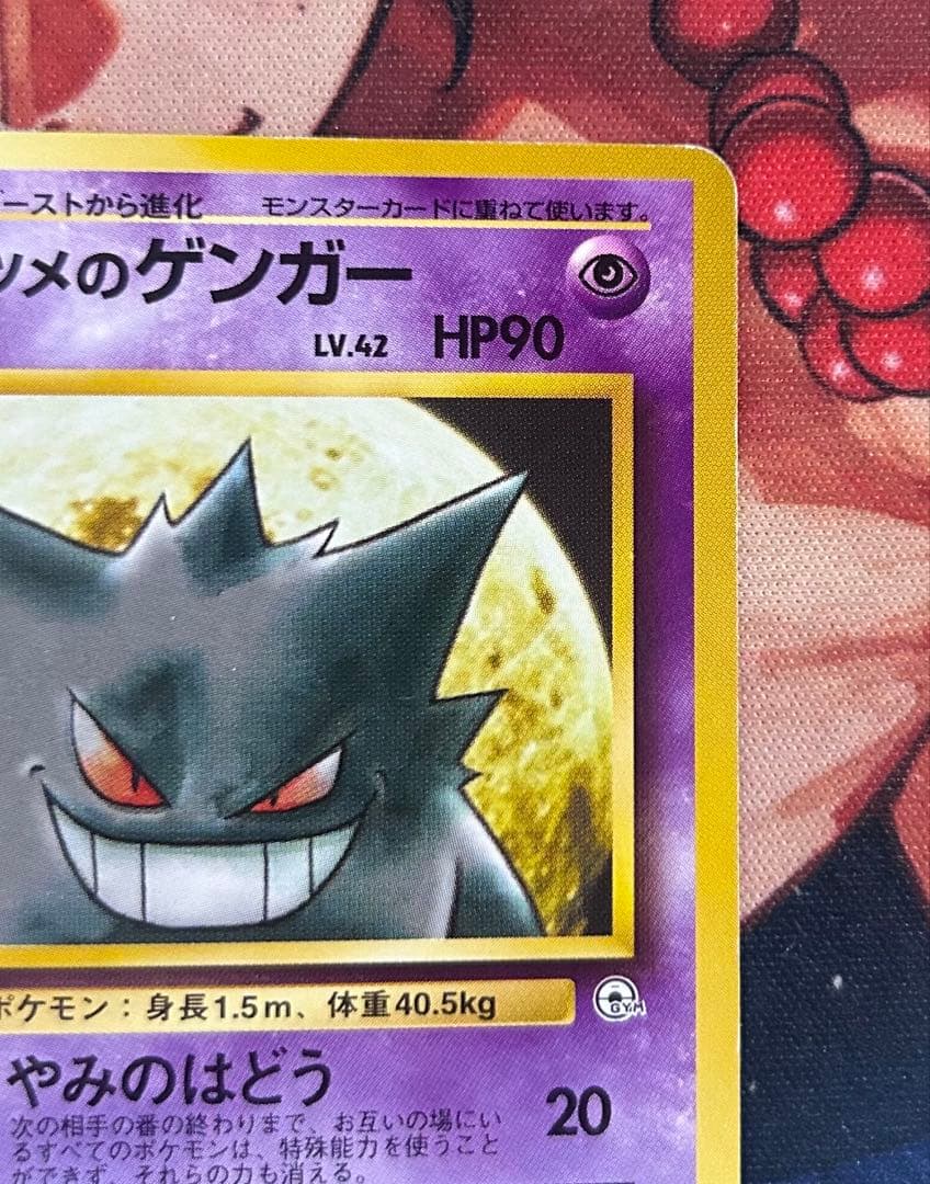 ナツメのゲンガー ポケモンジム第3弾 ヤマブキシティジム ナツメ　進化ライン