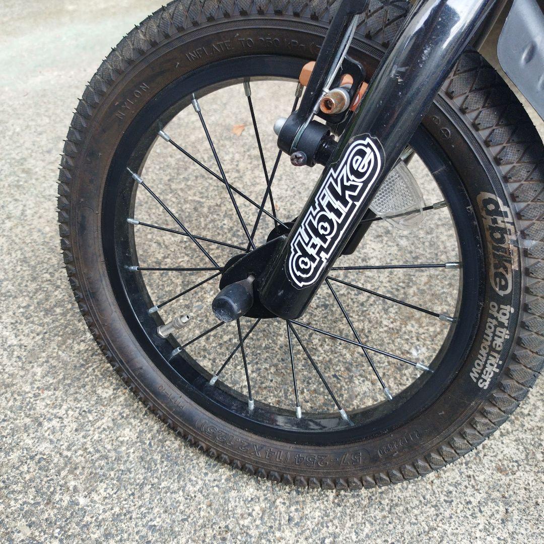 d-bike マスタープラス 14インチ MASTER+ 14 中古　補助輪付き