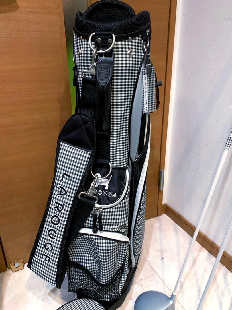 ほぼ未使用　ラルージュ　レディースゴルフクラブ　フルセット　モノトーンカラー