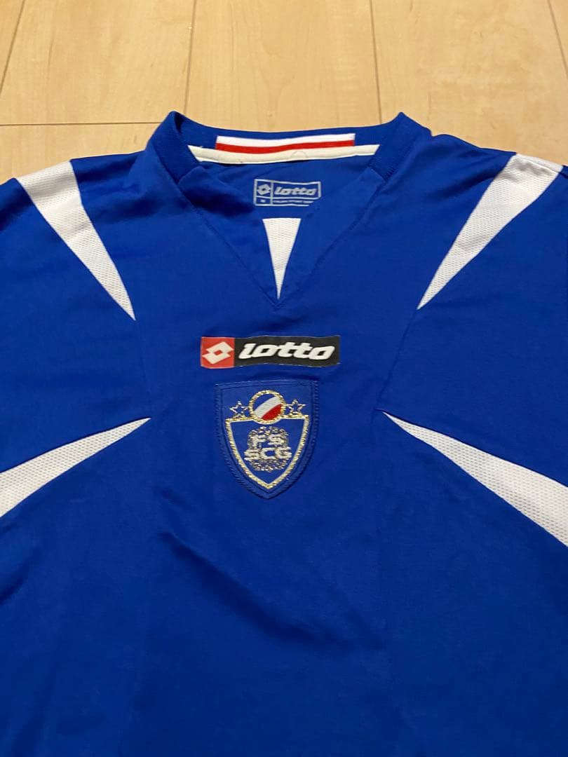 lotto ロット サッカー セルビアモンテネグロ代表 ユニフォームゲームシャツ