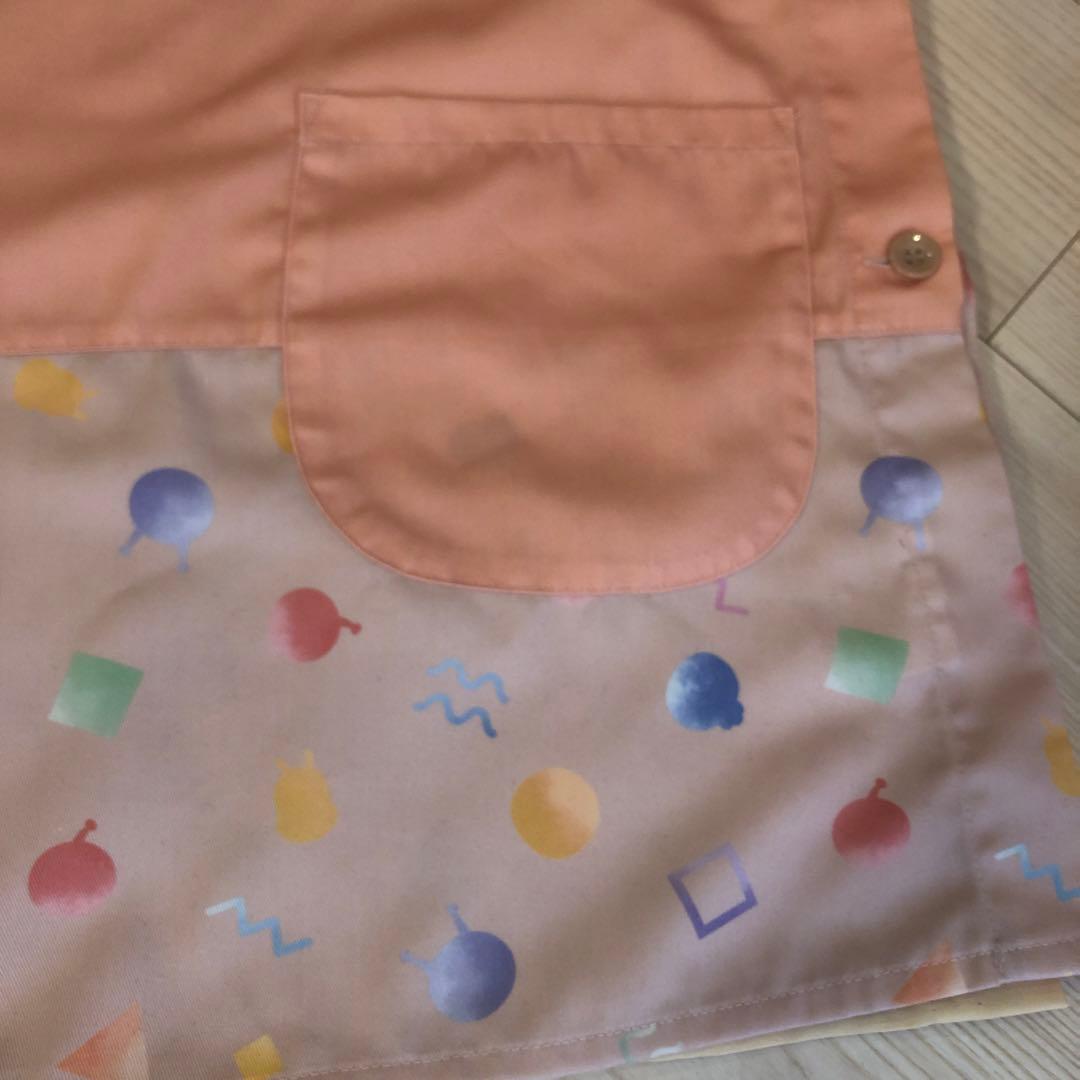 アンパンマン エプロン ピンク　おひるね　フレーベル館