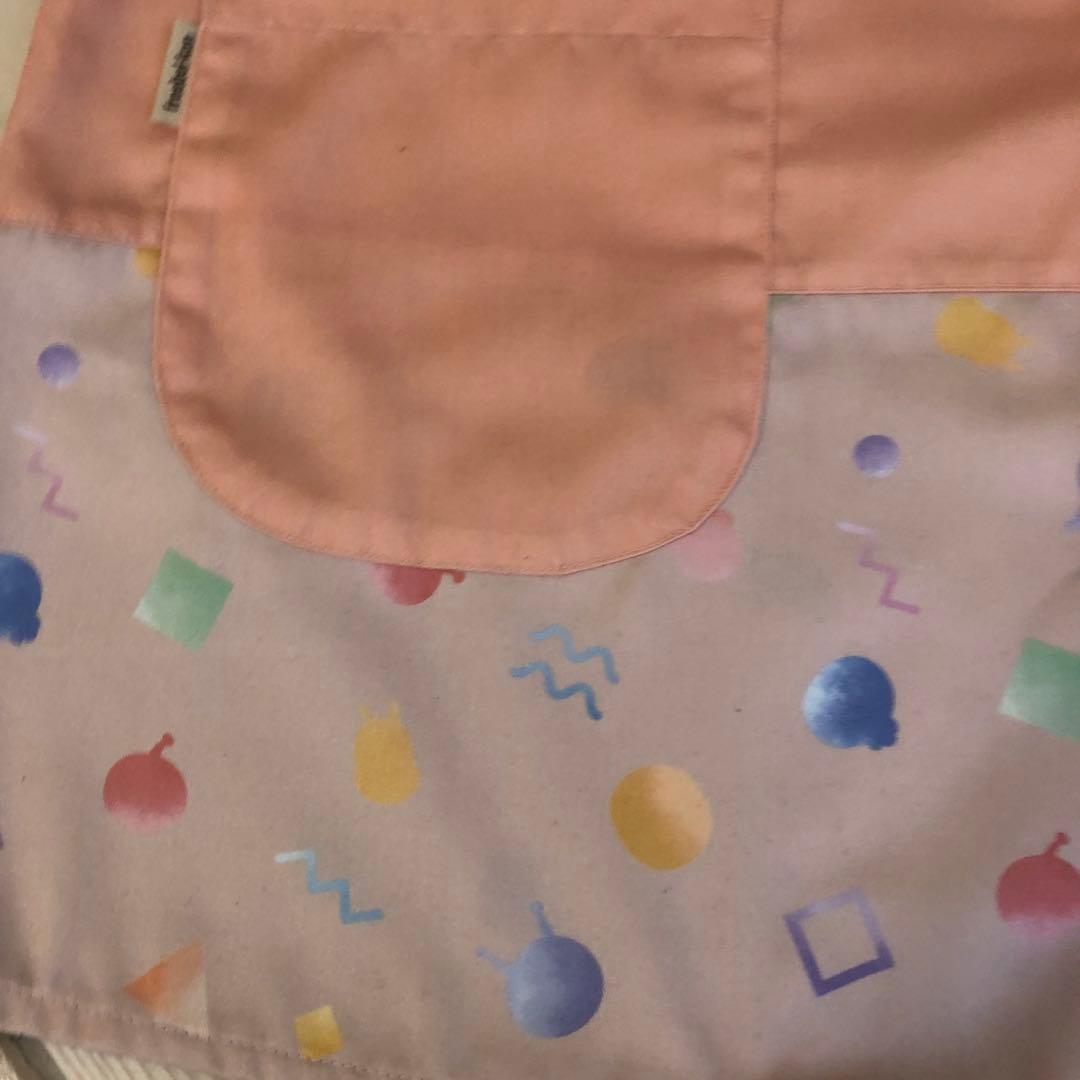 アンパンマン エプロン ピンク　おひるね　フレーベル館