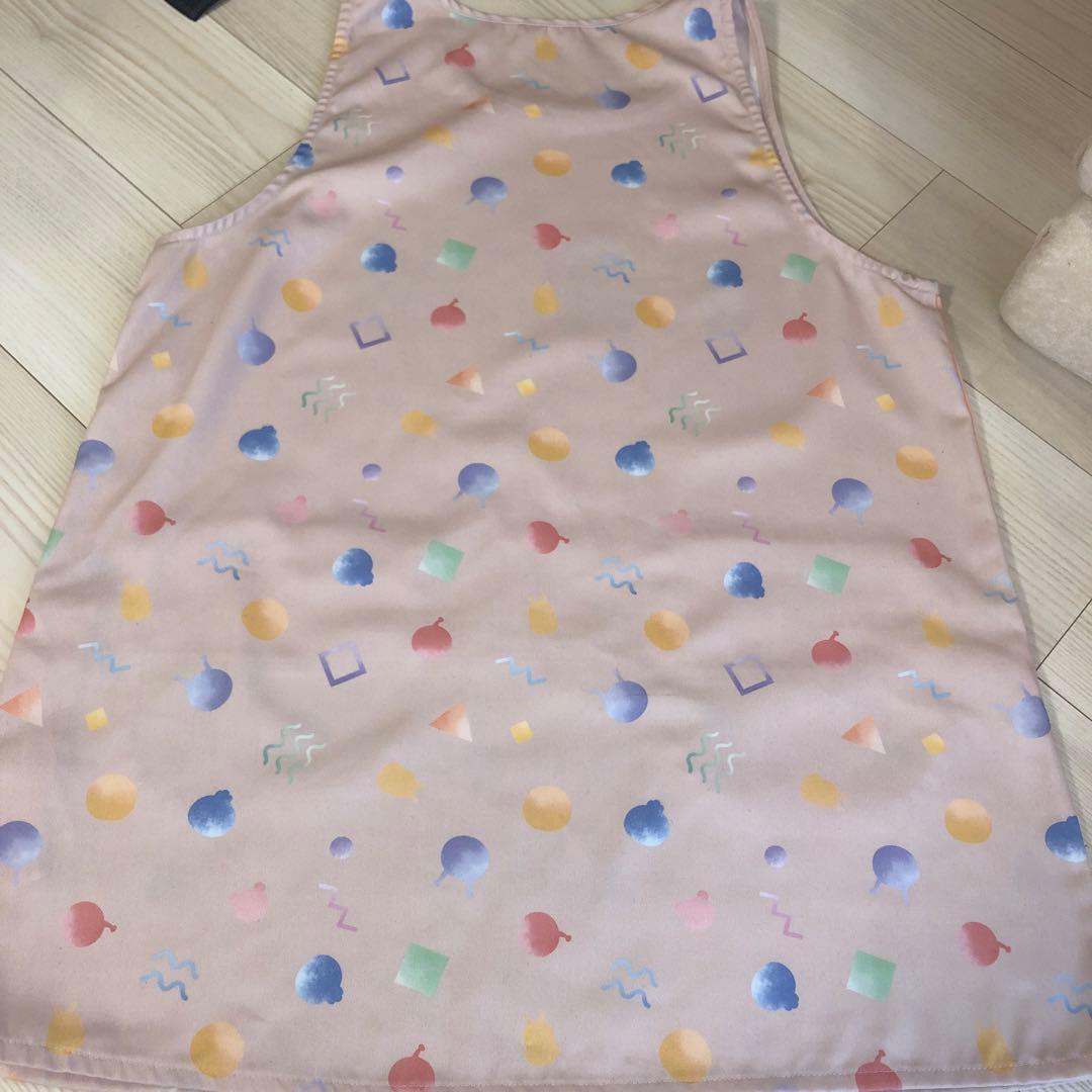 アンパンマン エプロン ピンク　おひるね　フレーベル館