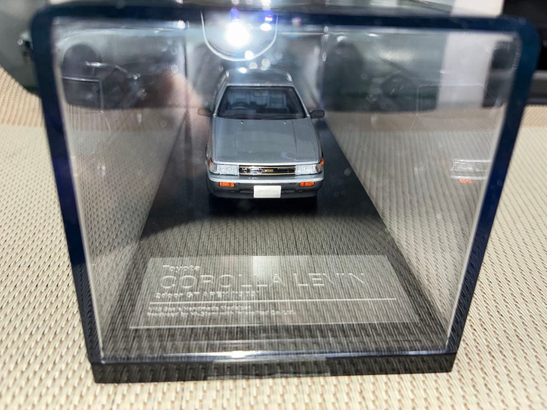 ハイストーリー 1/43 カローラレビン2D GT APEX(シルバー)