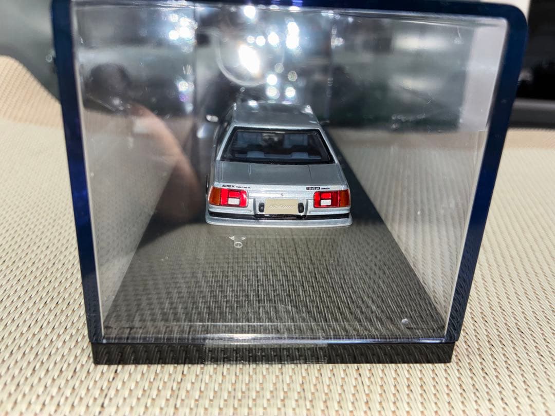 ハイストーリー 1/43 カローラレビン2D GT APEX(シルバー)
