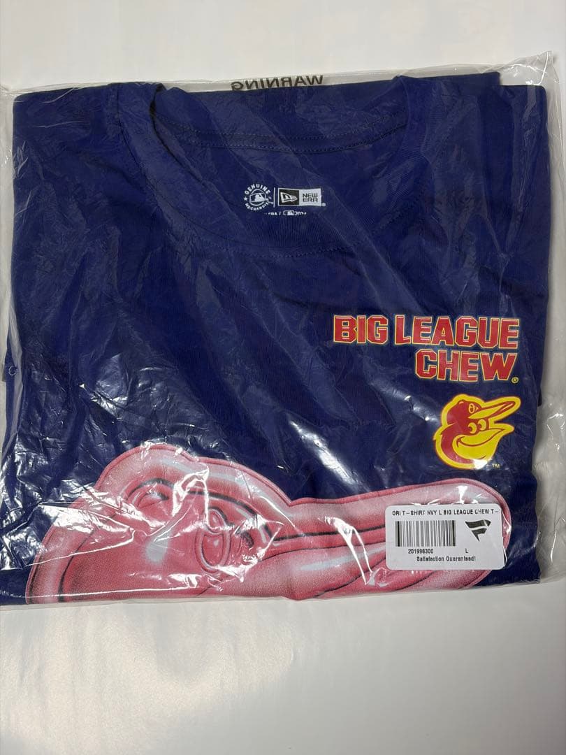 100%正規品LニューエラMLBオリオールズ半袖Big League Chew