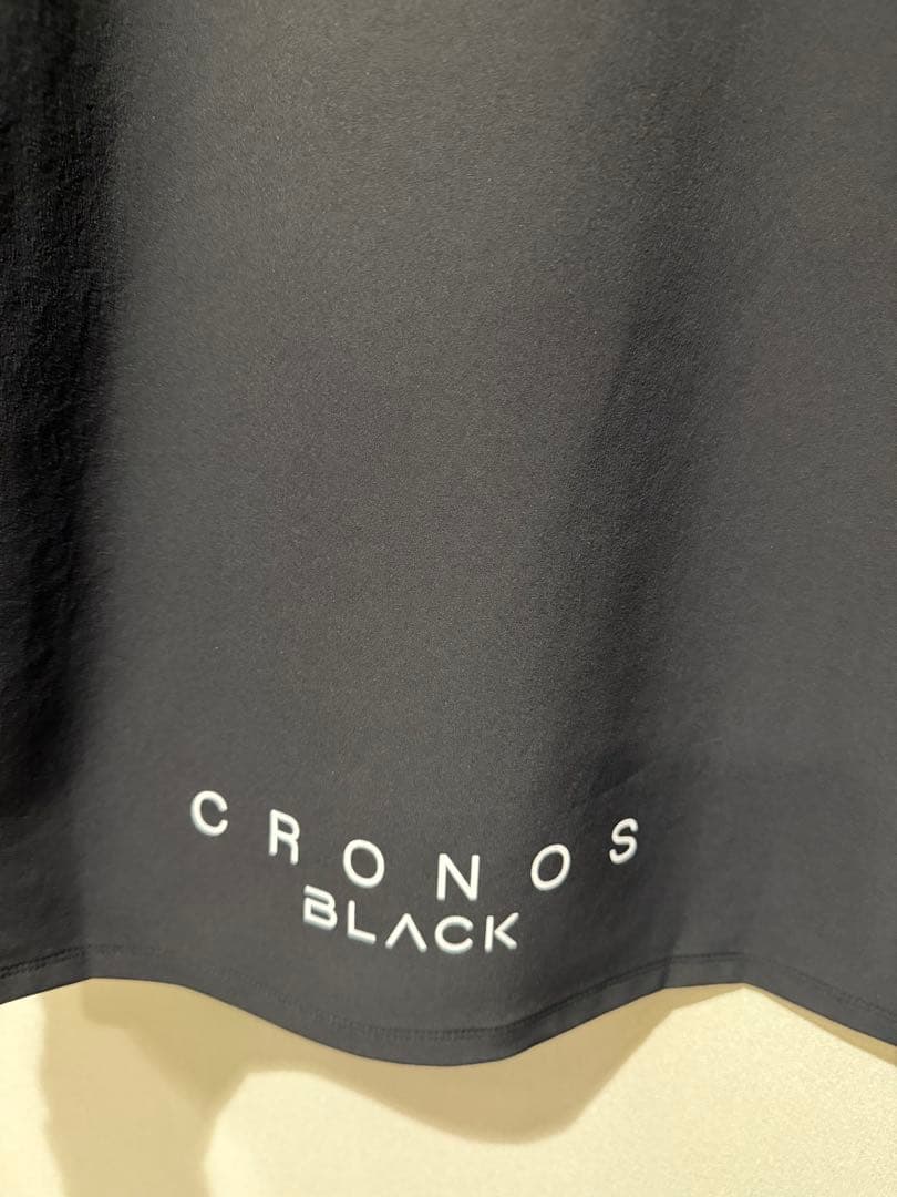 クロノス　CRONOS BLACK 半袖シャツ M