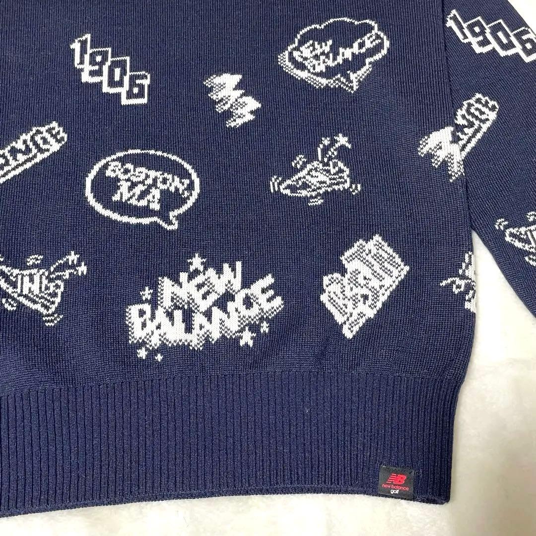 【ほぼ未使用】New Balance golf ニット セーター ゴルフウェア