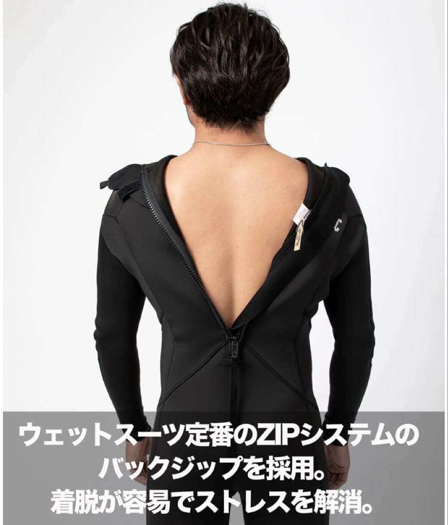 BILLABONG フルスーツ バックジップ 3×2mm Lサイズ