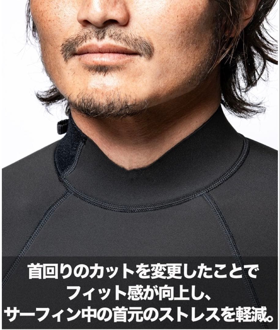 BILLABONG フルスーツ バックジップ 3×2mm Lサイズ