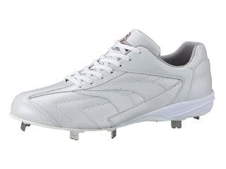 久保田スラッガー スパイク 樹脂底 金具 D-009W 26.0cm ホワイト