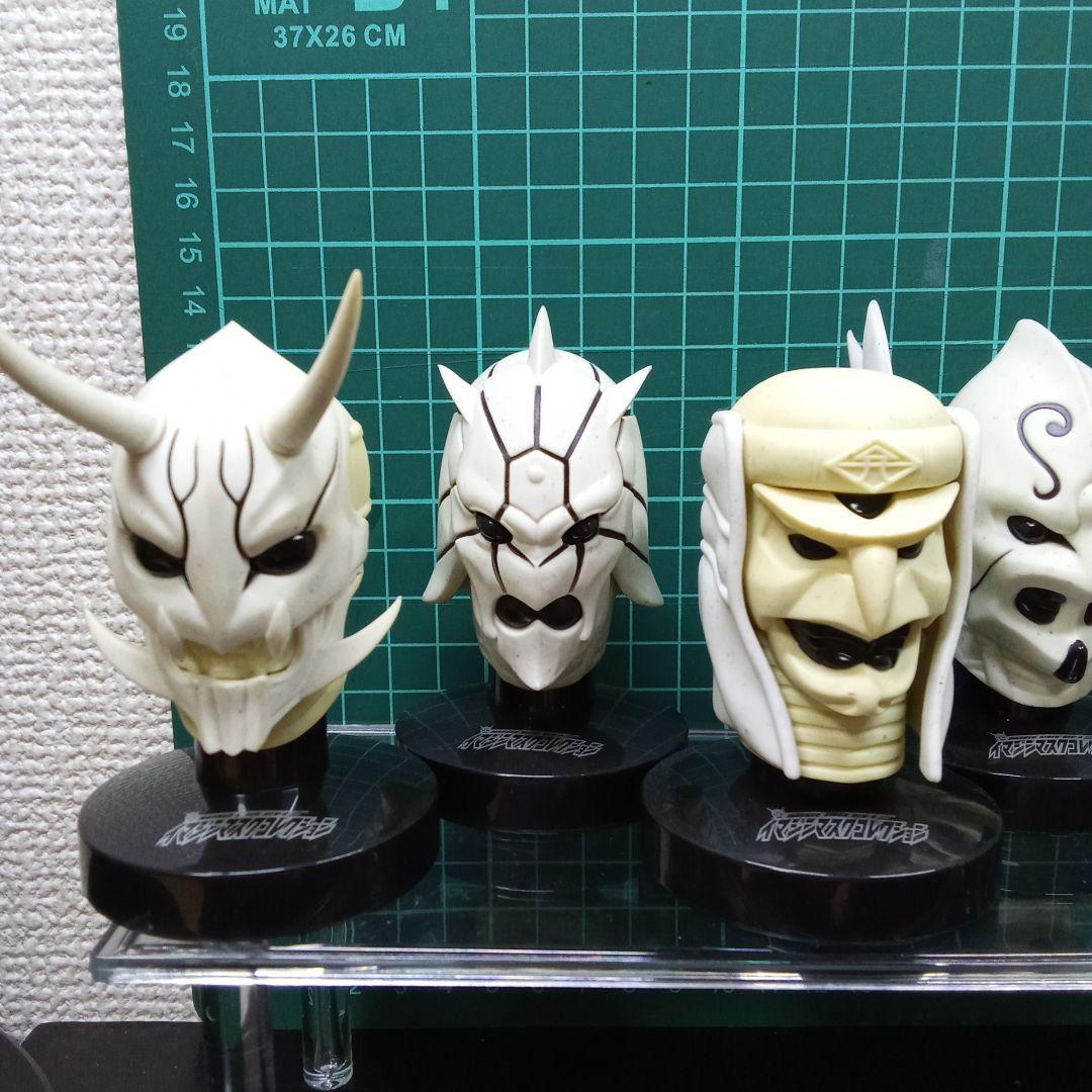 仮面ライダー 頭部フィギュア 6体セット