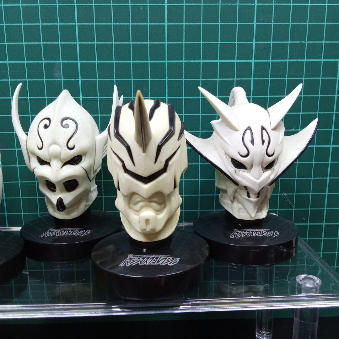 仮面ライダー 頭部フィギュア 6体セット