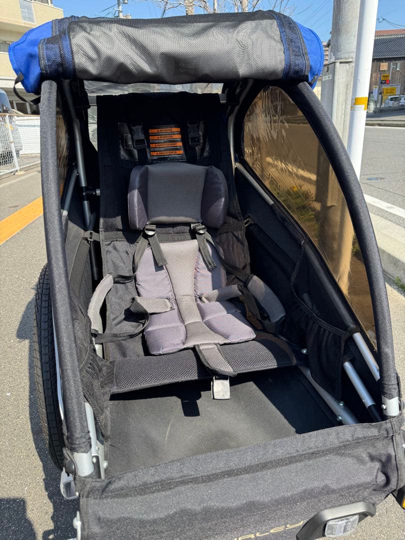 Burley D’lite Single バーレー自転車用トレーラー　ストローラ