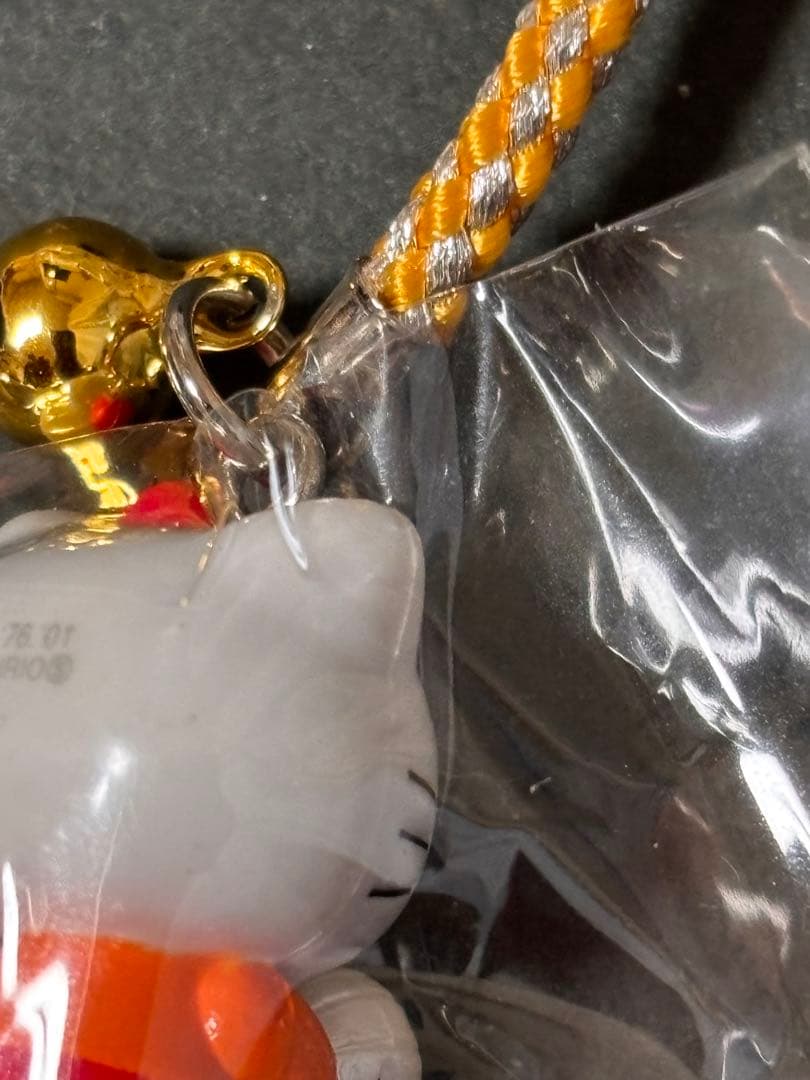 激レア❣️未使用未開封❗️ハローキティ根付け 体育会系 バレーボール部2001