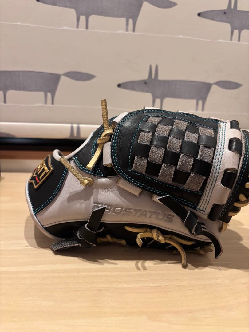 源田モデル　プロステイタス 軟式グローブ(湯もみ型付け済)