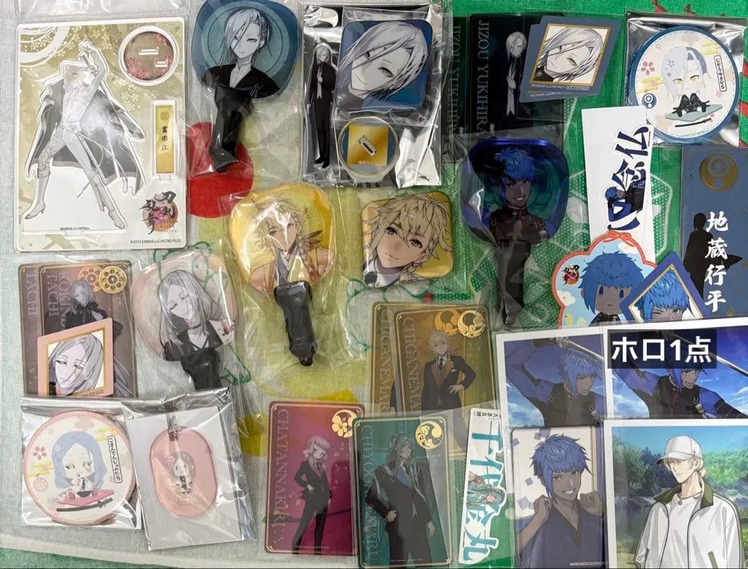 刀剣乱舞 大典太光世 スクエア缶バッジ アクスタ お守り風アクリル セット