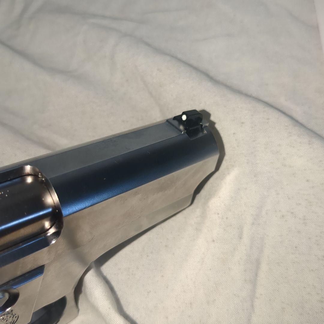 WA製 S&W M6906 ステンレスシルバーモデル 固定スライドガスガン
