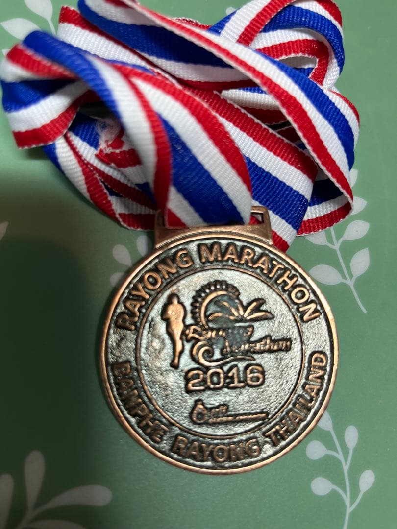 海外マラソン　メダル　完走thaiタイ泰Finisher/Marathon