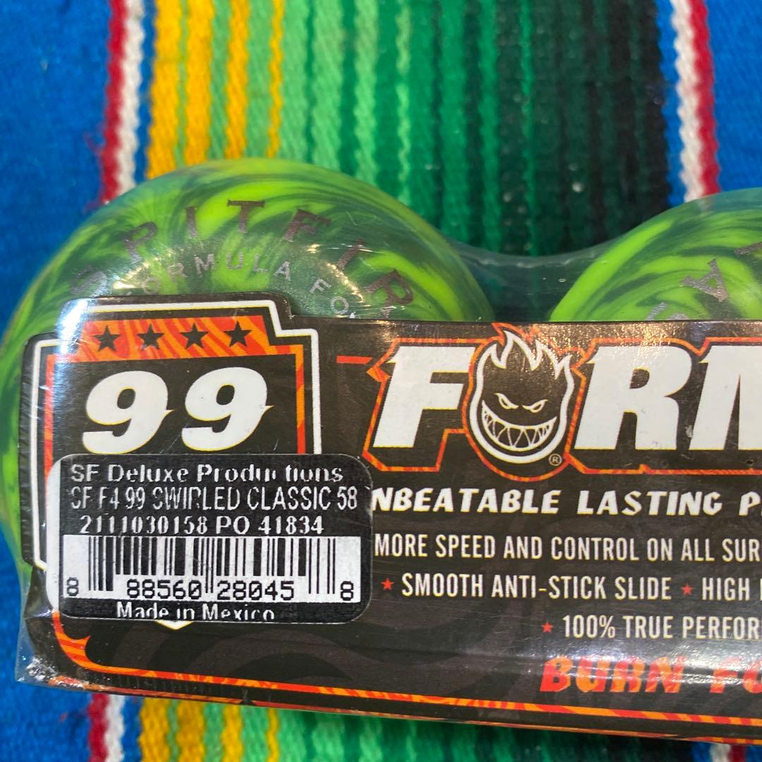 SPITFIRE FORMULA FOUR 99 DURO ホイール58mm