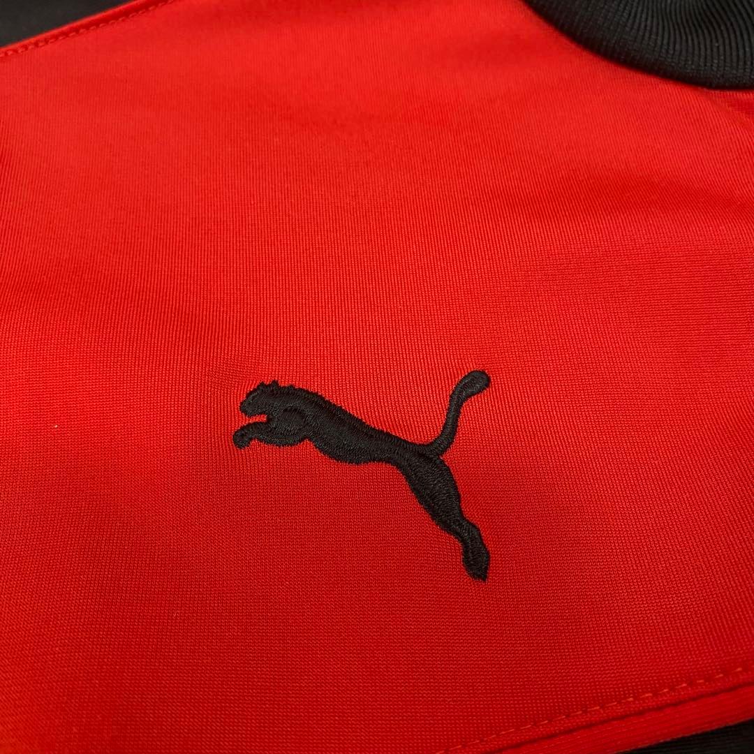 PUMA × Ferrari ✨良品✨ トラックジャケット ロゴ 刺繍 金具 L