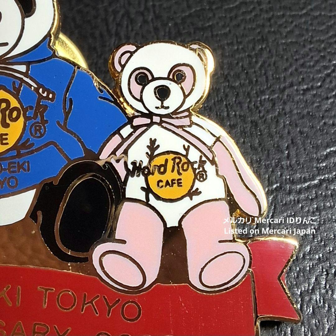ハードロックカフェ【2003年 上野駅東京店 1周年記念】パンダ ピンバッジ