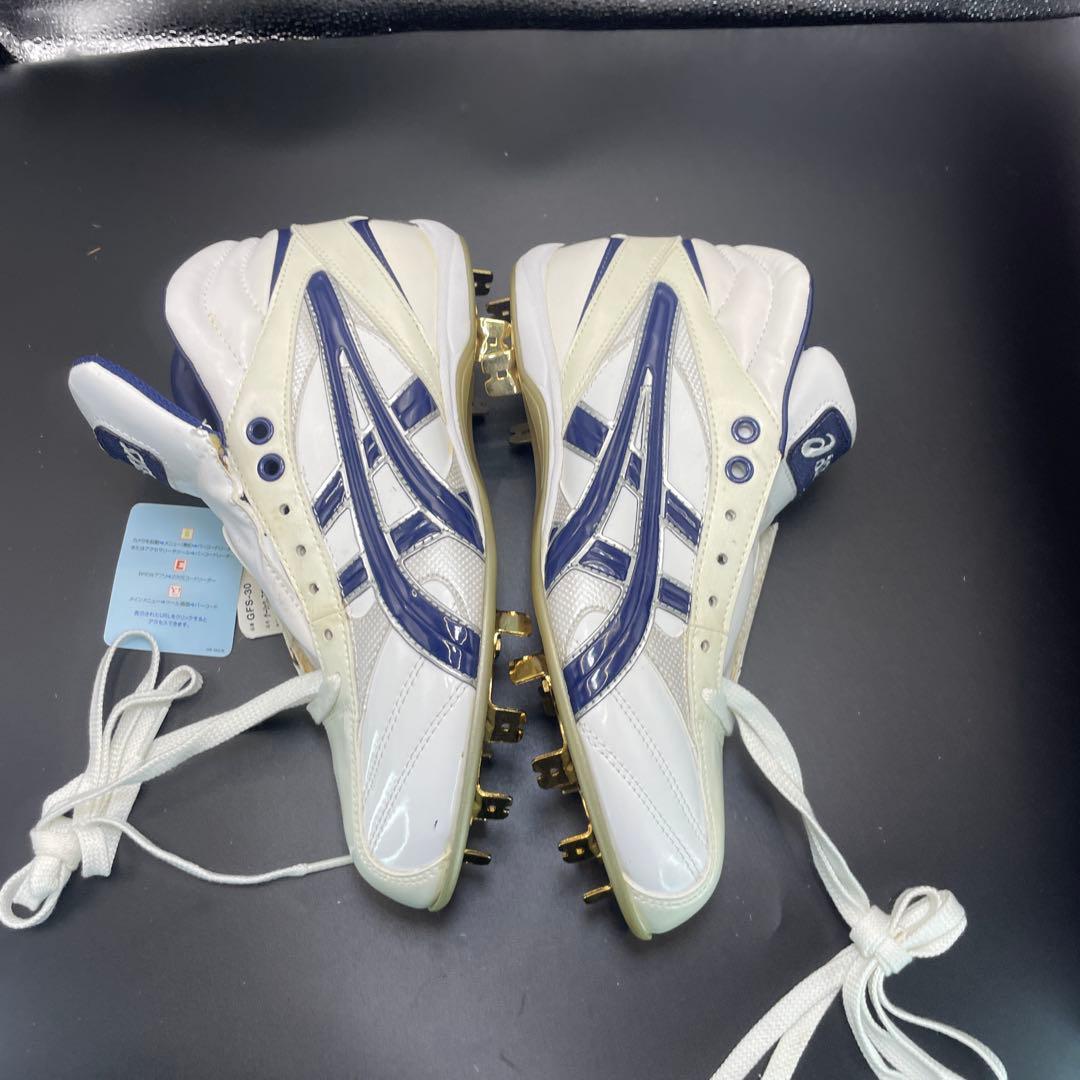 アシックス　asics 野球用ハイカットスパイク　25㎝