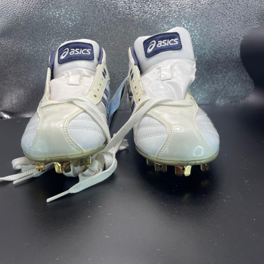 アシックス　asics 野球用ハイカットスパイク　25㎝