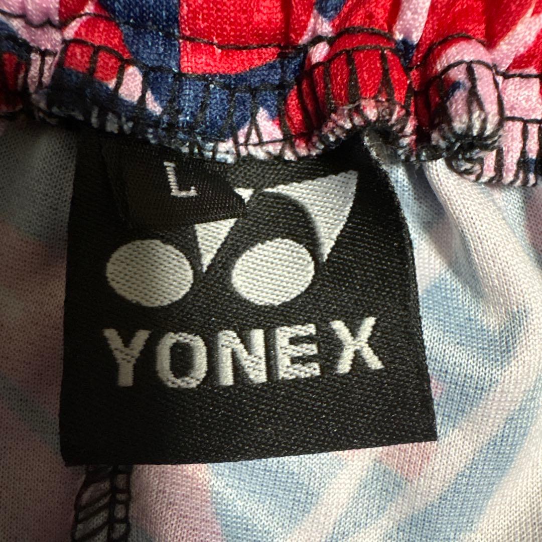 YONEX バドミントンパンツ Lサイズ 幾何学模様