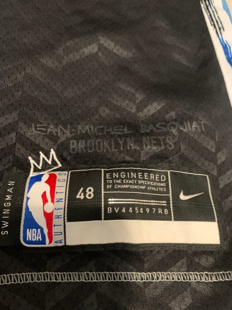 NBA BROOKLYN NETS City Edition ジャージ 48