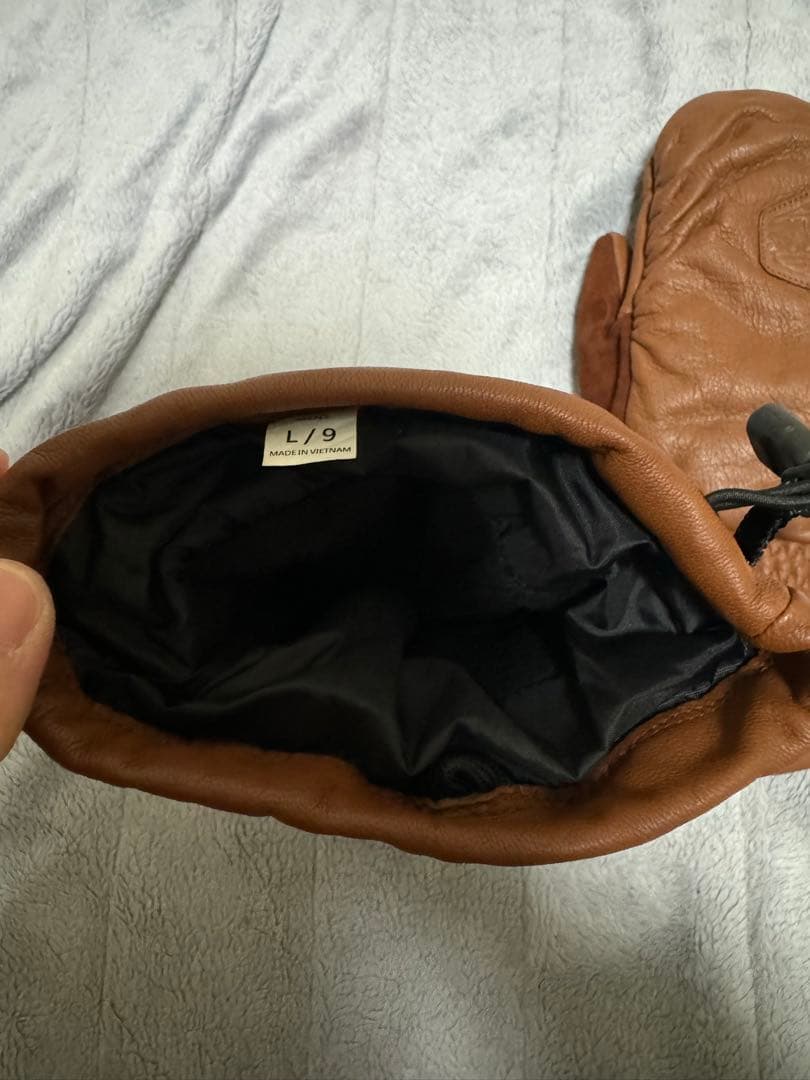 dakine レザー グローブ　L size