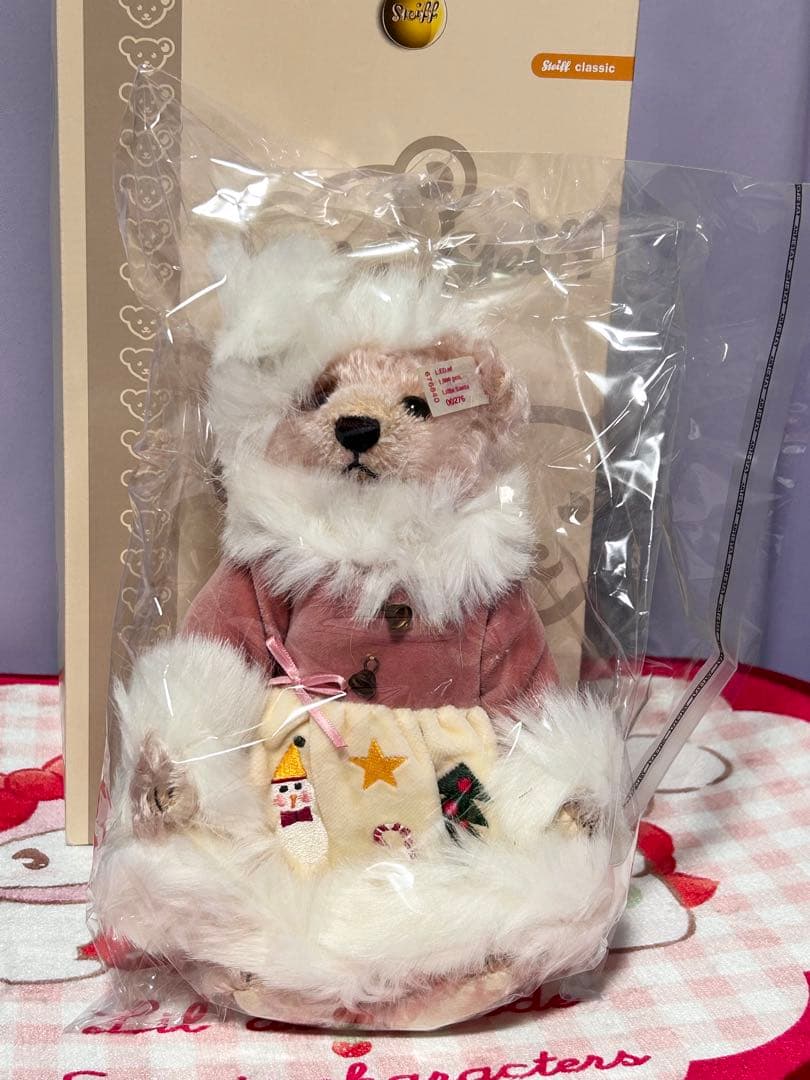 シュタイフ 2007 リトルサンタ テディベア ぬいぐるみ