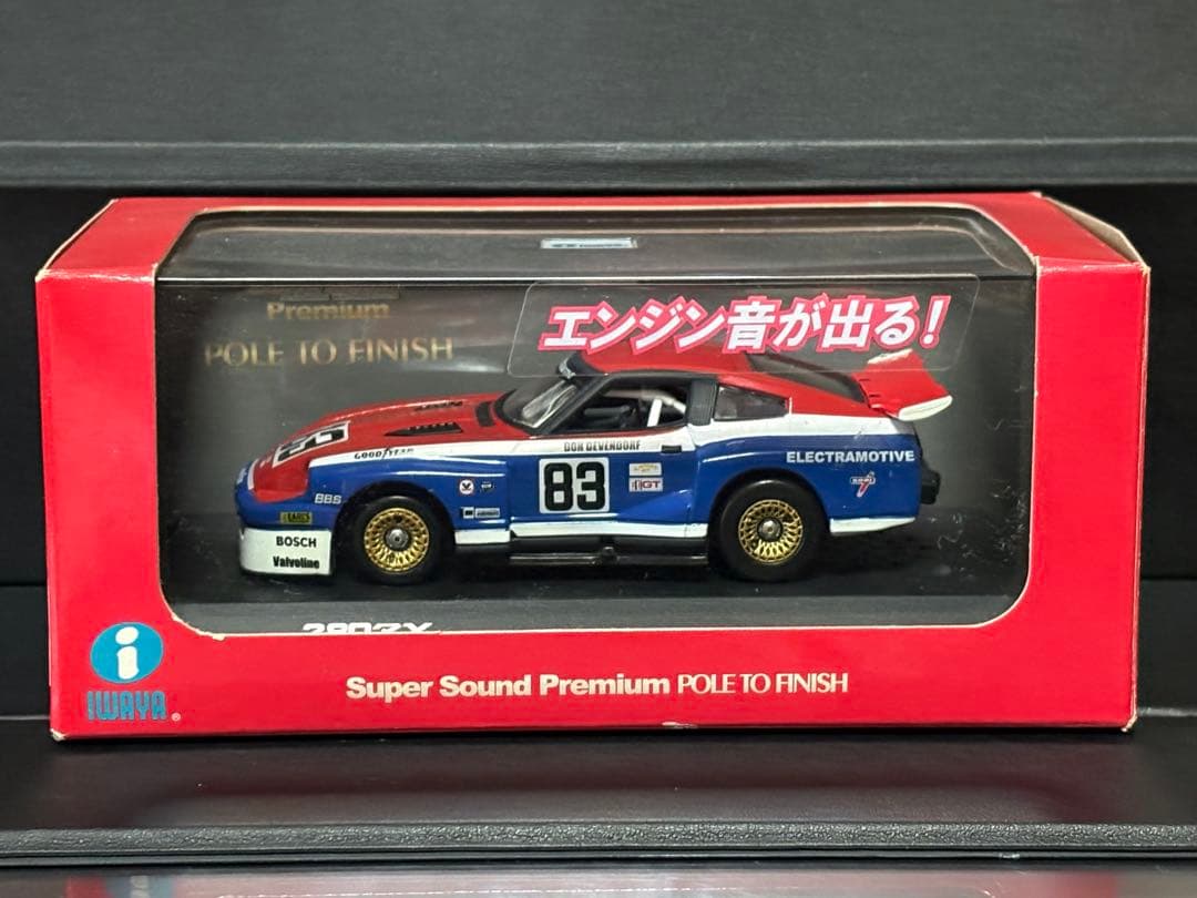 イワヤ 1/43 1982 IMSA GTO ダットサン280ZXターボ #83
