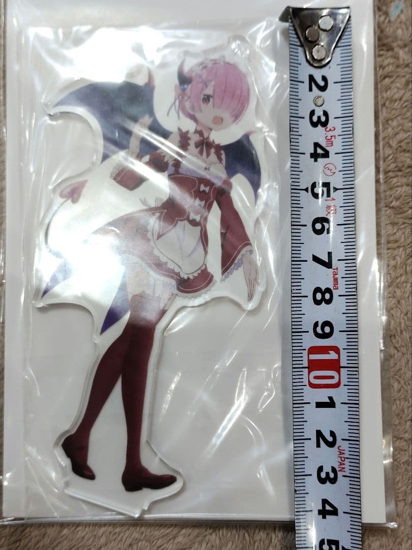 Re:ゼロ アクリルキーホルダー 天使 小悪魔 ラム リゼロ セガコラボカフェ