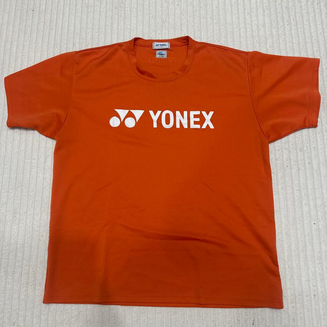YONEX オレンジ シャツ Sakae