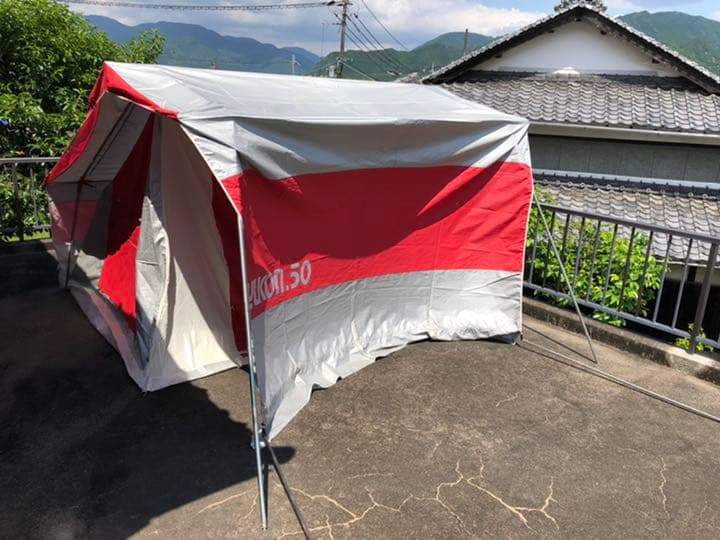 ミズノ　レトロ　テント