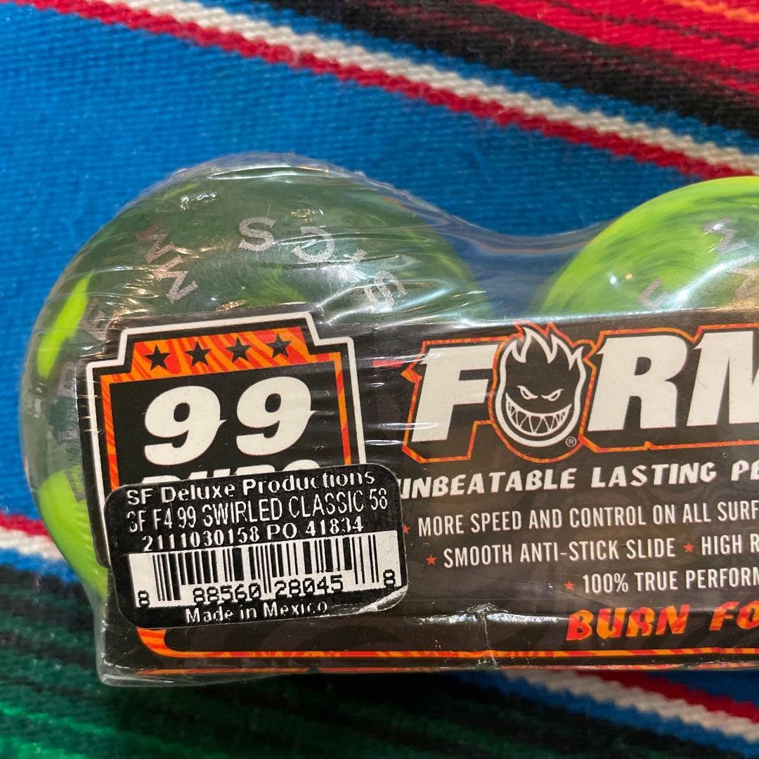 スケートボード SPITFIRE Formula Four Classic 99DURO58mm