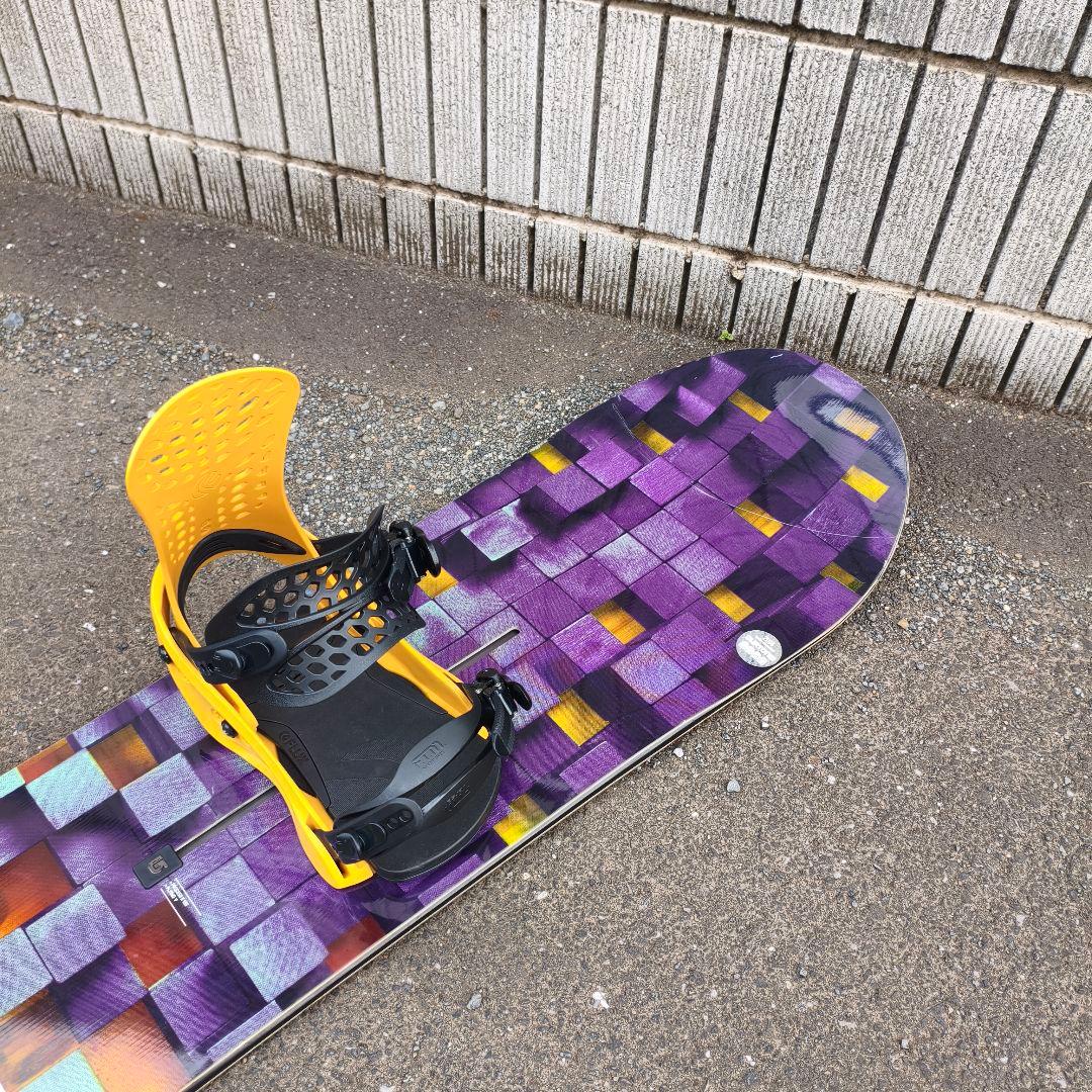 バートン プロセスx 155cm FLUX PR Sサイズ イエロー セット
