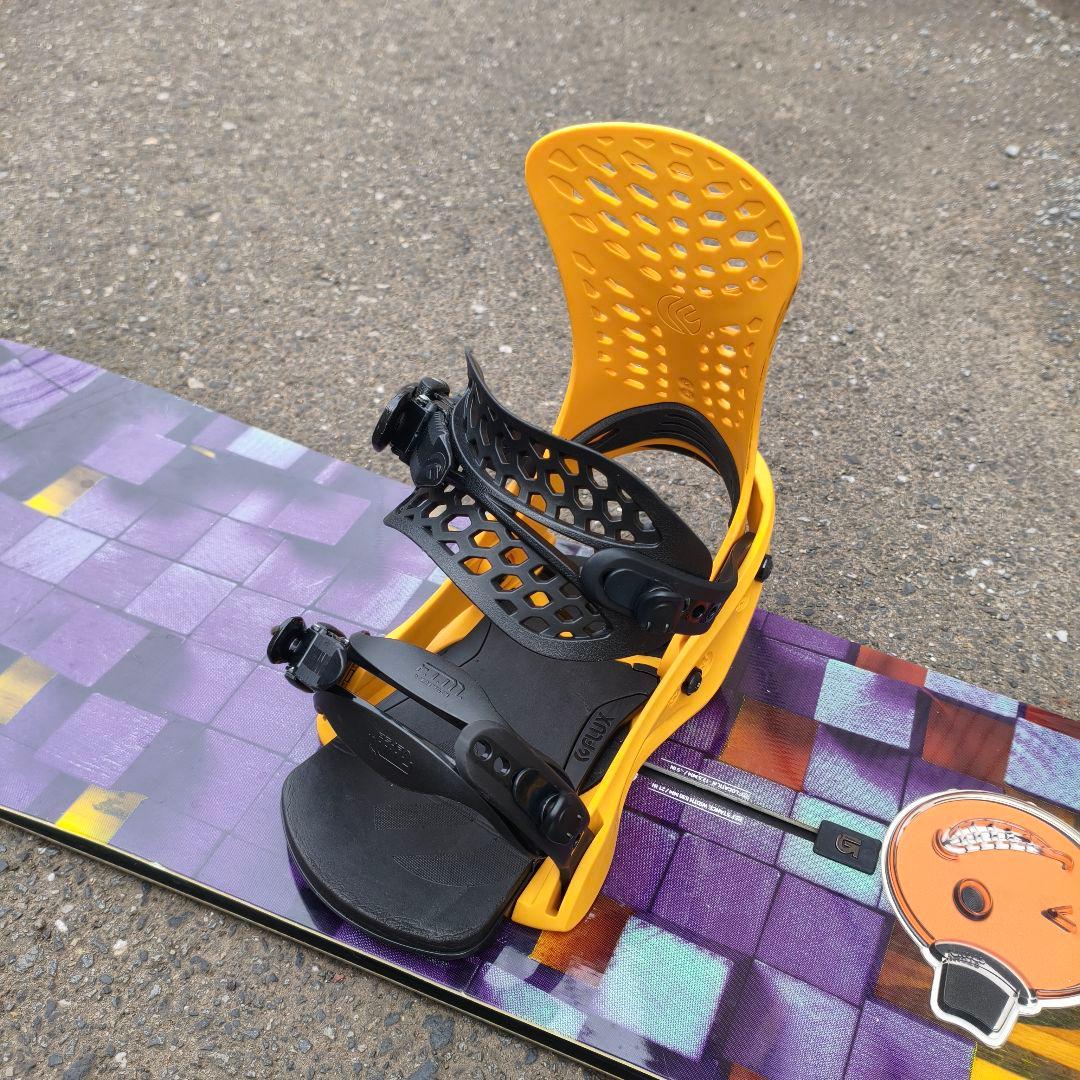 バートン プロセスx 155cm FLUX PR Sサイズ イエロー セット