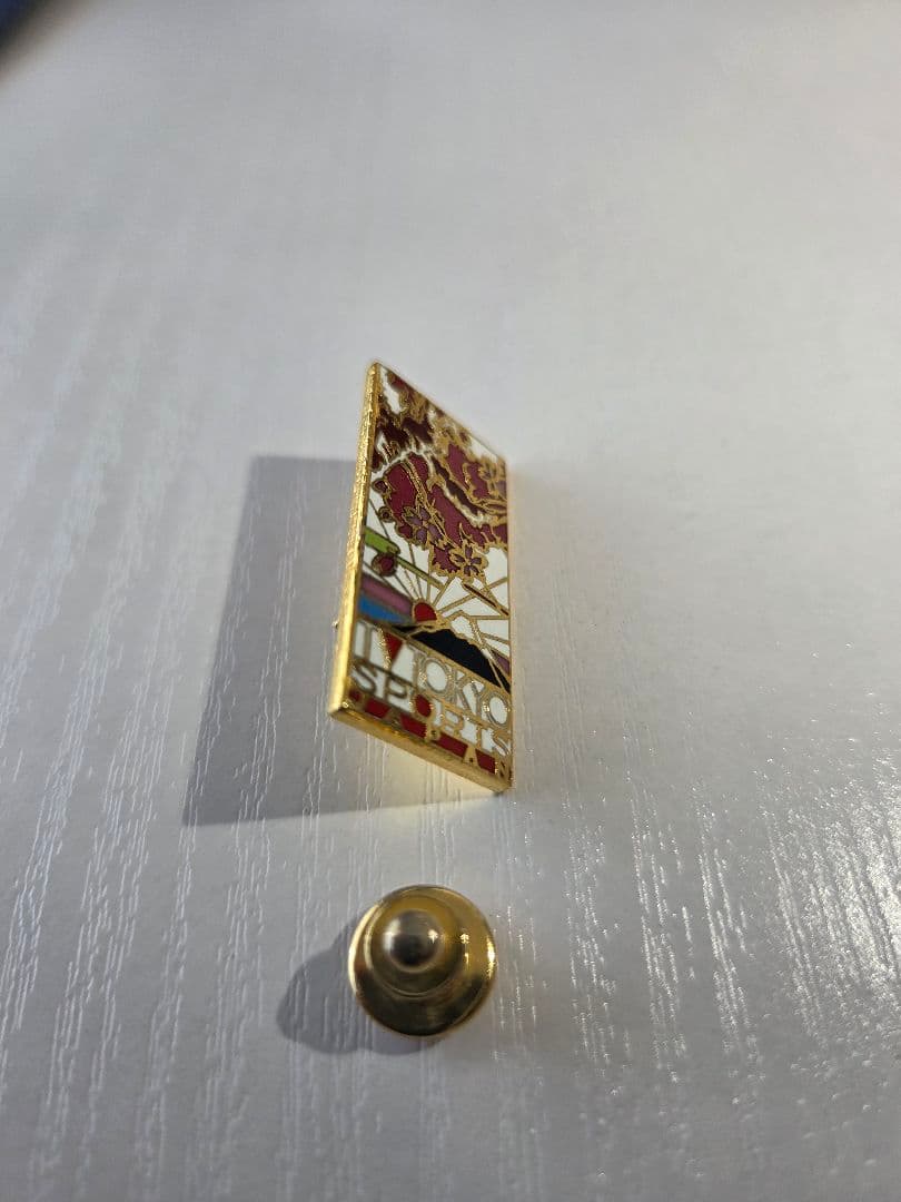 非売品　Tv Tokyo テレビ東京スポーツ ピンバッジ 桜デザイン