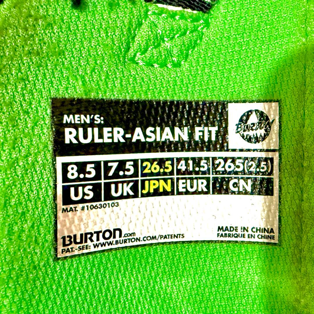 BURTON バートン RULER ASIAN FIT 26.5cm