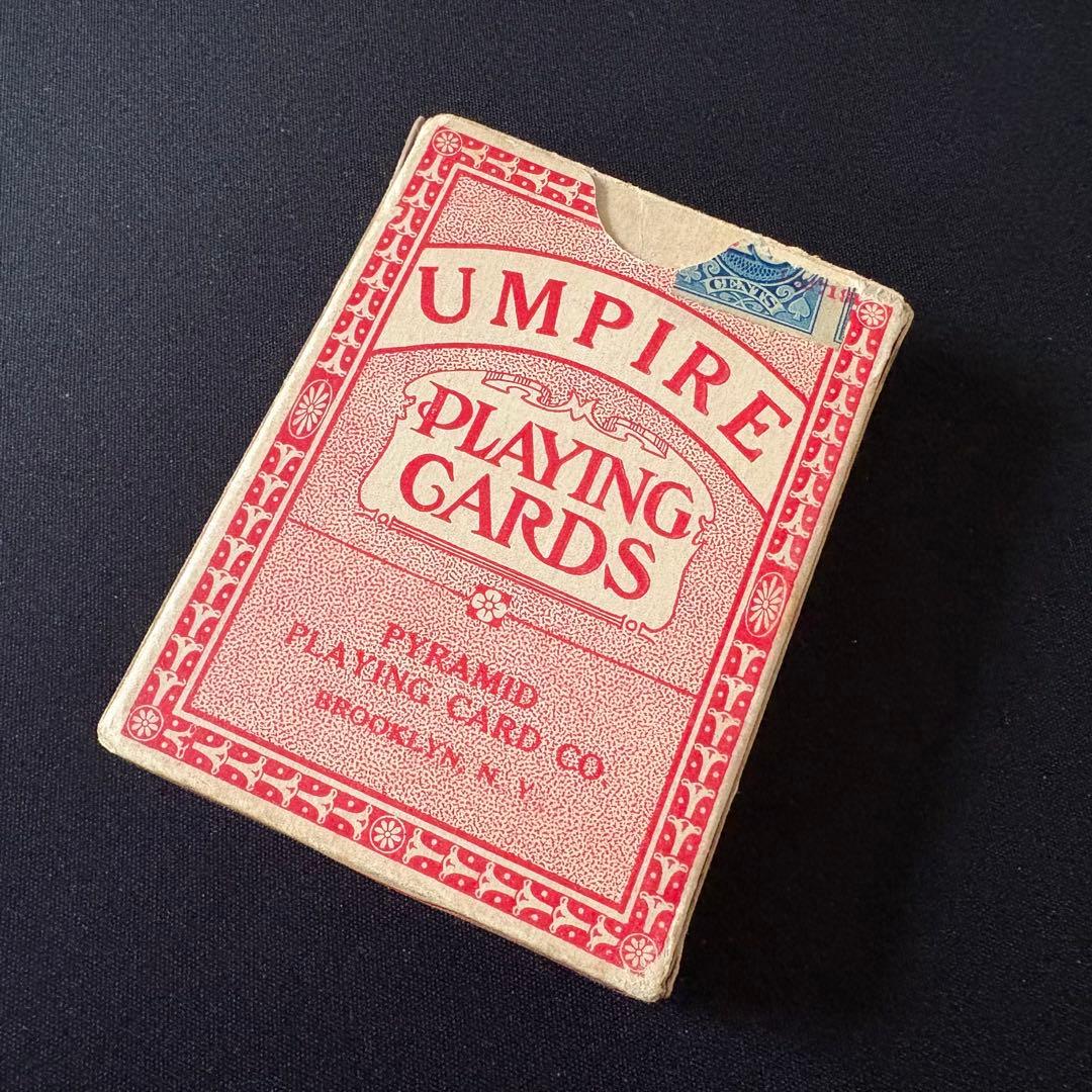 アンティークトランプ Pyramid Card Co. UMPIRE ビンテージ