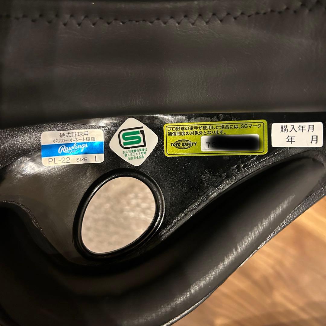 希少 阪神タイガース Rawlings ヘルメット PL-22左打者用