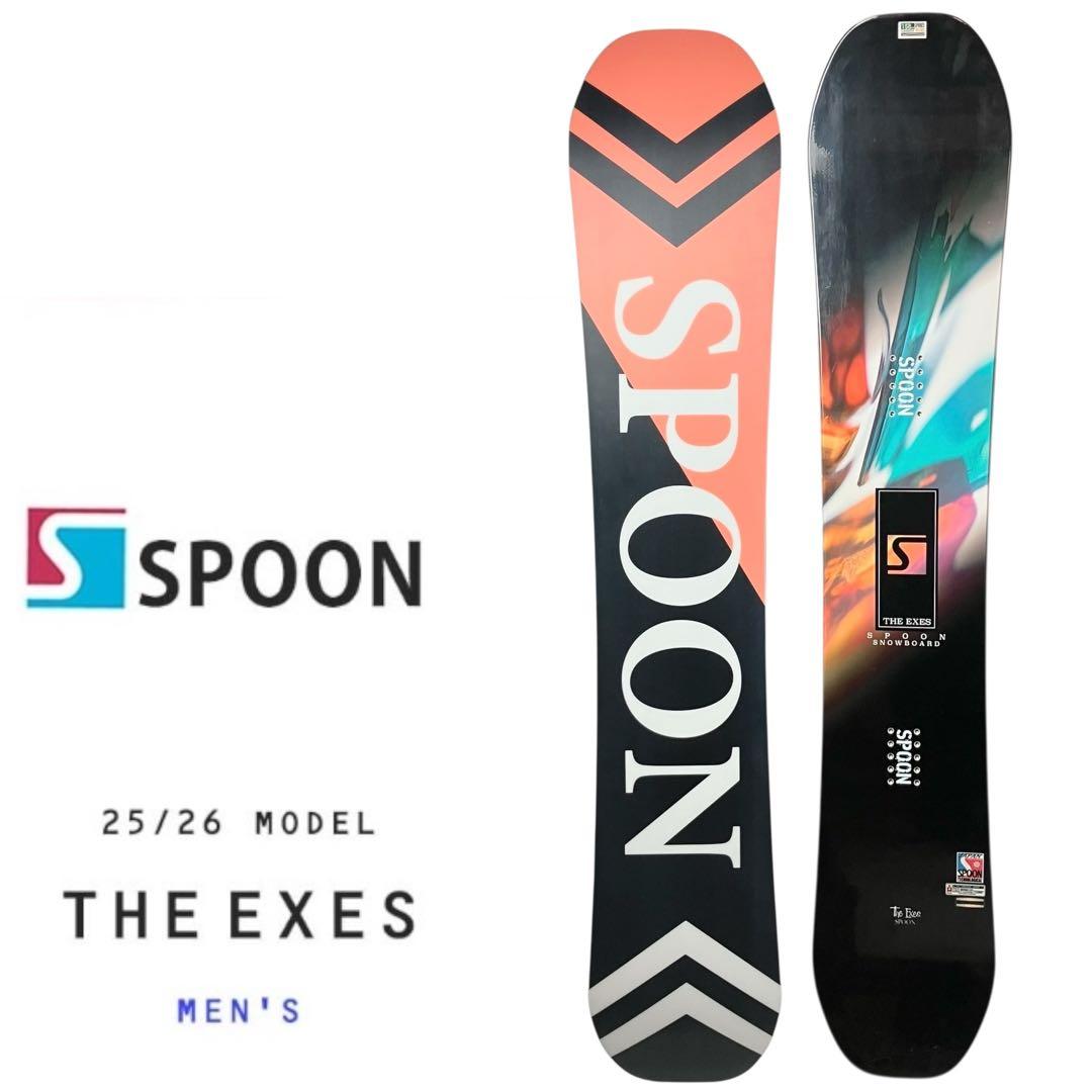 2025 スノーボード 板 メンズ 超美品 SPOON スプーン THE EXE